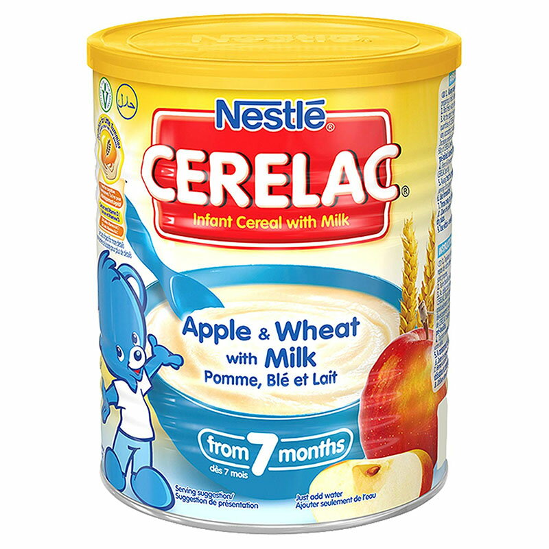 ͥ Nestle  󥹥 ꥢ 󤴤Ⱦ Cerelac Infant Cereals Apple And Wheat 400g X 4 7֤ ꥢ 륷 ܥХ󥹡ڱѹľʡ