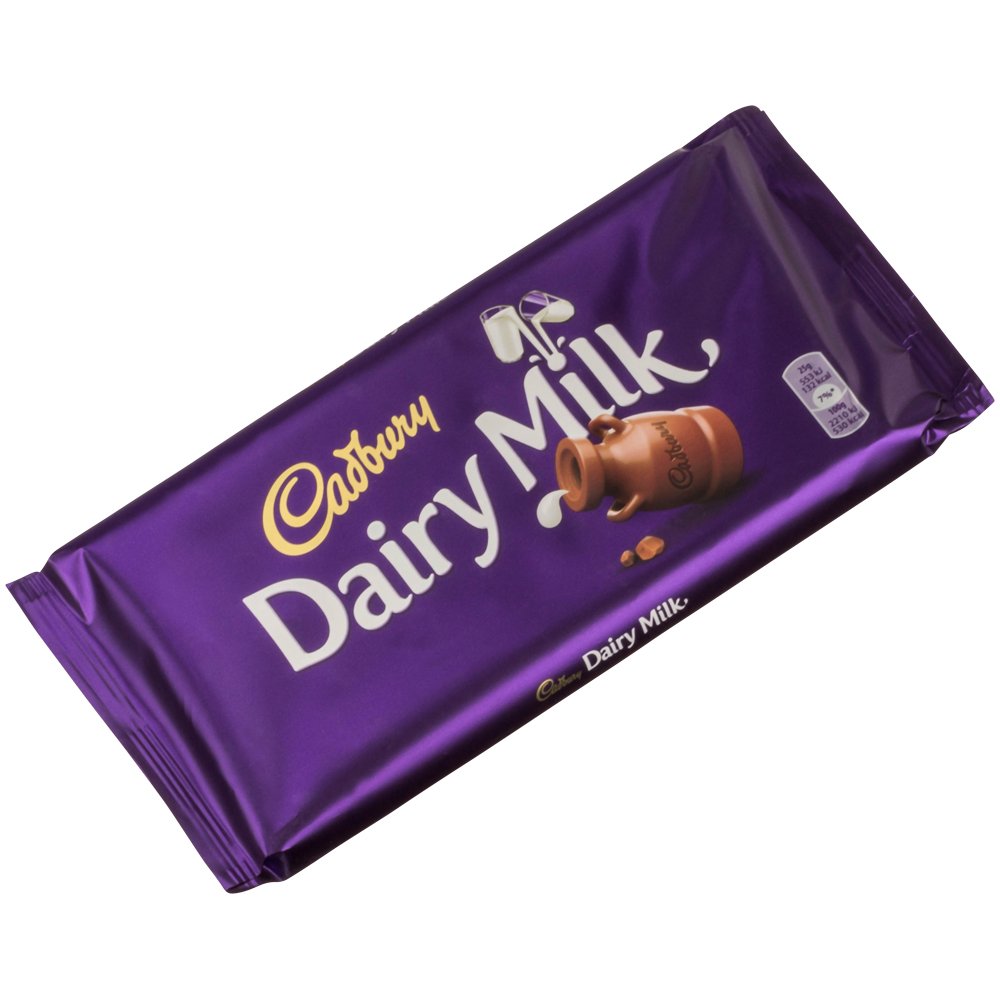 キャドバリー ミルクチョコレート 200g Cadbury Dairy Milk ロングセラー チョコレート フェアトレード材料使用