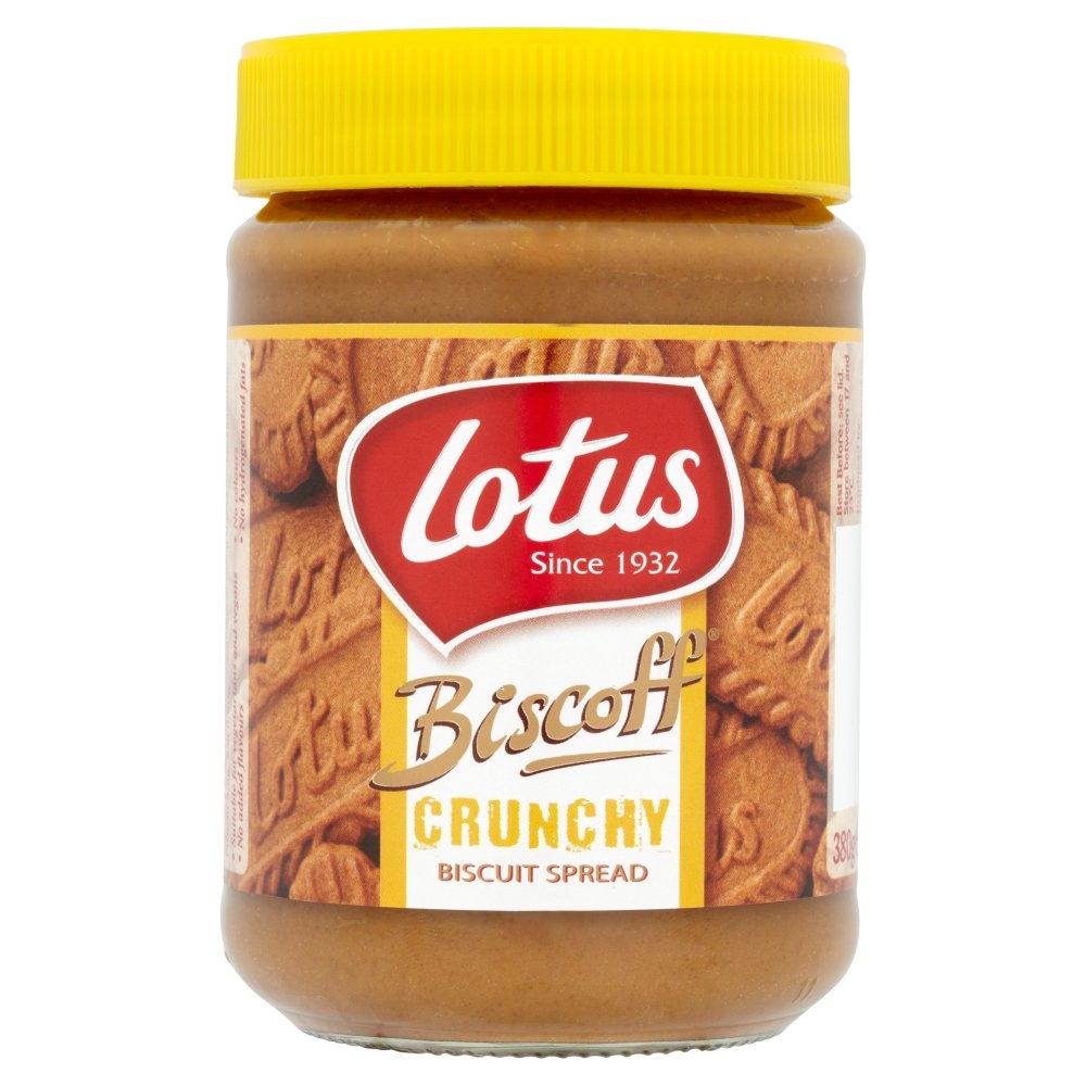 ロータス ビスケット スプレッド クランチ Lotus Biscuit Spread Crunch 380g カリカリ食感【英国直送品】