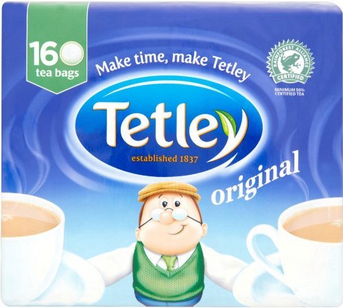 楽天shop ukテトリー 紅茶 160ティーバッグ Tetley Tea Original 160bags （ 500g） お得な160パック 【英国直送品】