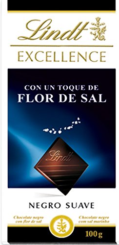 Lindt Excellence Sea Salt Chocolate 100g×4 リンツ エクセレンス シーソルト チョコレート スイス チョコ【英国直送品】