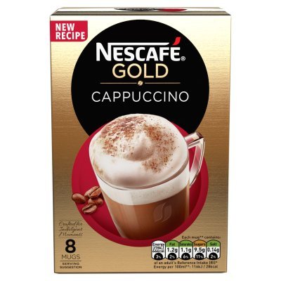 Nescafe Cappuccino Sachets ネスカフェ インスタント カプチーノ【英国直送品】