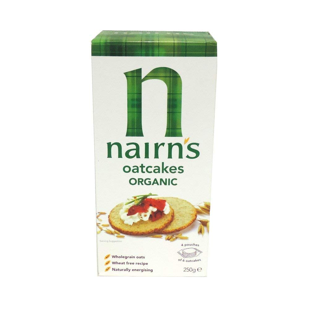 ネアンズ Nairns オーツケーキ オーガニック Oatcakes Organic オートビスケット 250g 【英国直送品】