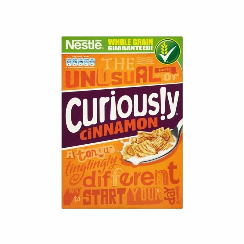 lX Nestle Curiously Cinnamon 375g Vi VA ypiz