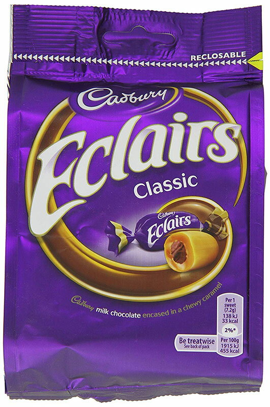 キャドバリー Cadbury クラッシックエクレア Eclairs Classic 180g 【英国直送品】