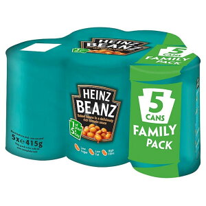 ハインツ Heinz Baked Beans ベイクドビーンズ 415g × 5缶 【英国直送品】