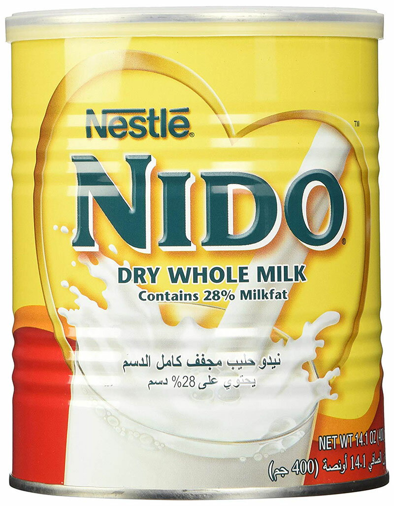 【3個まとめ買い】Nido Full Cream Milk Powder 400g x3 Nestle ニド ミルクパウダー 粉末状の牛乳 クリームパウダー 400g【英国直送品】