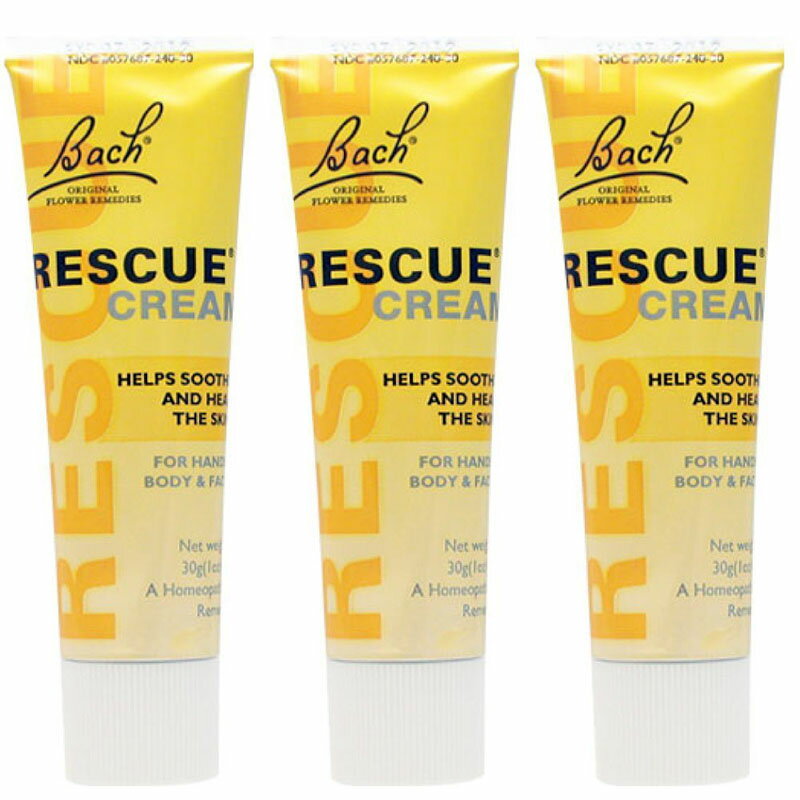 【3個セット】Bach Rescue Remedy Moisturising Cream with Flower Essences 50ml x 3 バッチ レスキュー 保湿クリーム フラワーエッセンス入り【英国直送品】