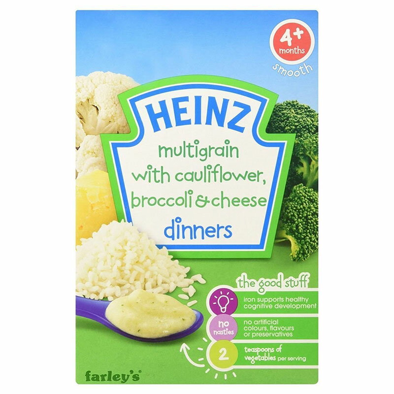 ϥ Heinz Dinners ե ֥å꡼  Cauliflower & Broccoli Cheese 125...