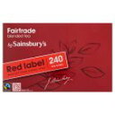 Sainsbury's Red Label 240 Tea Bags ZCYx[ ԃx g 240eB[obO