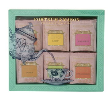 Fortnum&Mason Fruits Tea 60bags フォートナム＆メイソン フルーツフレーバーティー 5種類 60ティーバッグ セレクション [海外直送品]