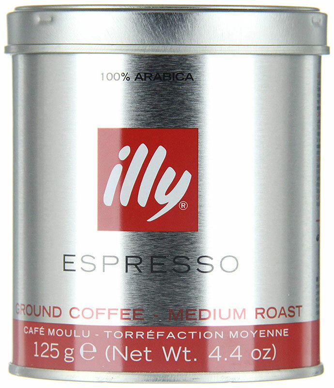 illy (イリー) Espresso Ground Coffee Medium Roast エスプレッソ粉 ミディアムロースト 125g illy 【海外直送品】