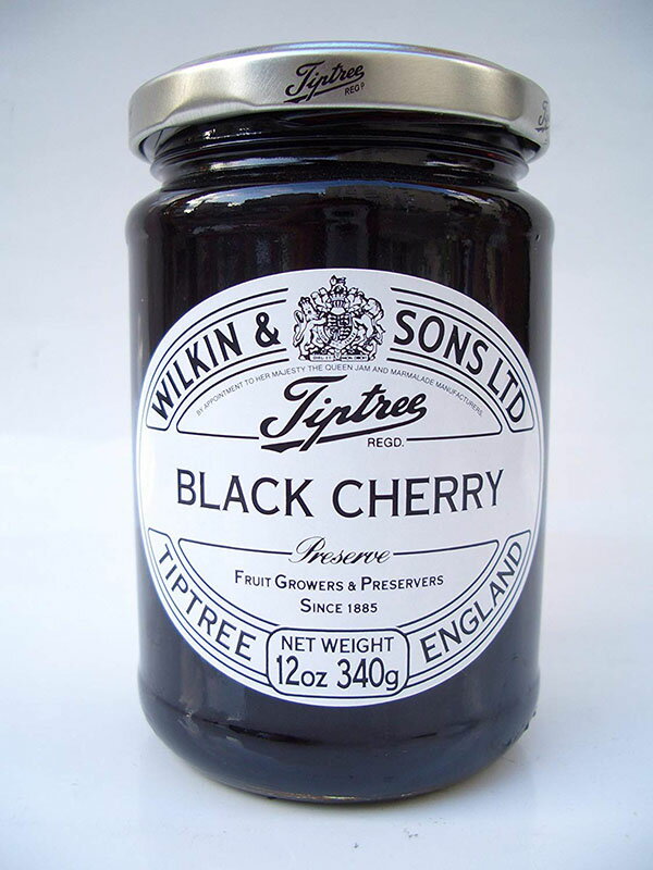 TIPTREE Black cherry jam 340g `bvg[ ubN`F[Wypiz