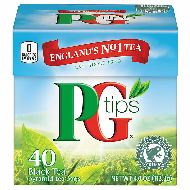 PG tips Black Tea (35 Count X 6 Pack) ピージーティップス 35袋入り x 6箱 海外直送 