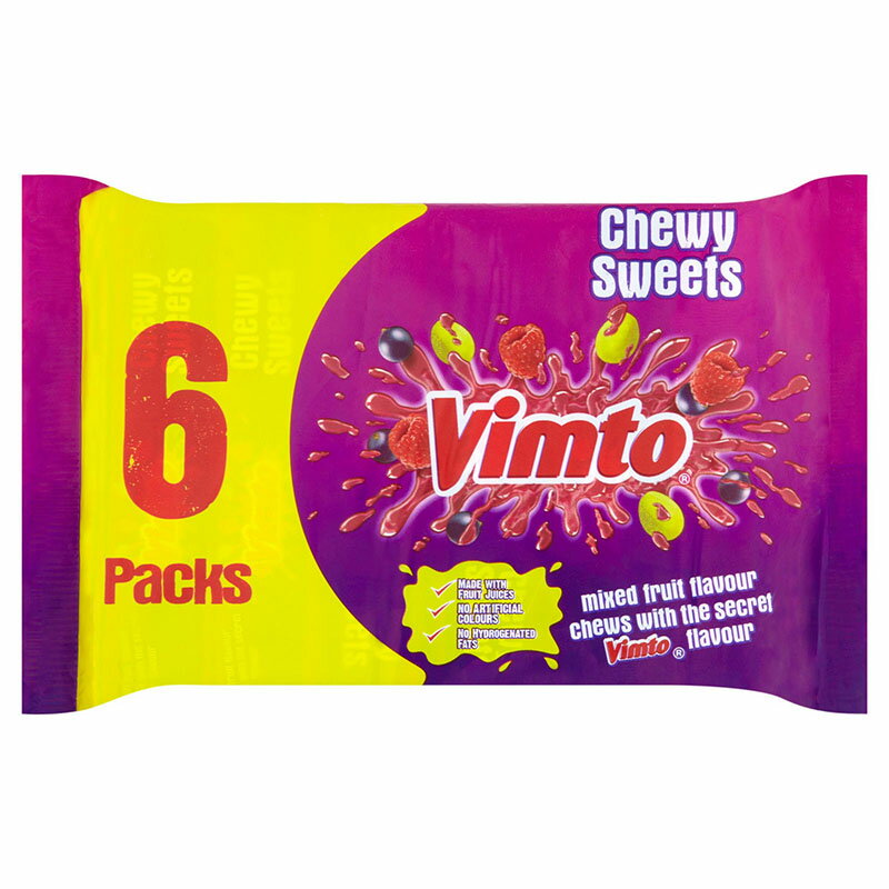 Chewits Vimto (single Pack Of 6) チューイッツ ヴィント フレーバー x 6