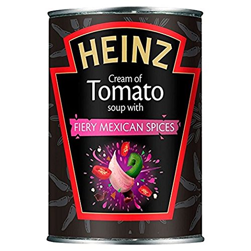 Heinz Cream Of Tomato With Fiery Mexican Spices (400g) - Pack Of 6 nCc NVbN N[ g}g X[v LVJ XpCX 6 x 4 x 400g