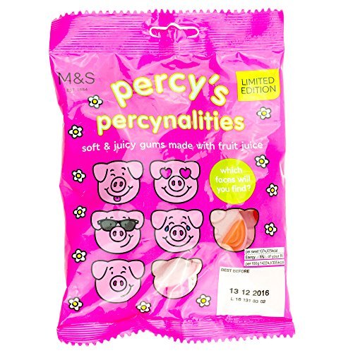 Marks & Spencer Percy Pigs - Percy's Percynalities 2 X 170g Bags }[NX Ah XyT[ 낢p[V[ t[c\tgK~[ 170g Bags x 2