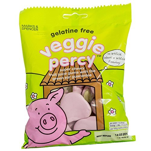 Marks Spencer Percy Pigs - Veggie Percy 2 X 170g Bags マークス アンド スペンサー ベジーパーシー フルーツソフトガミー 170g Bags x 2袋