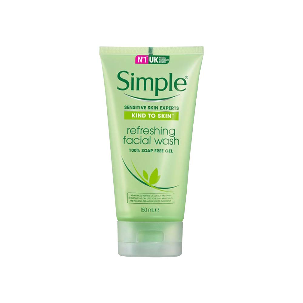 Simple Kind To Skin Refreshing Facial Wash Gel 150 ml