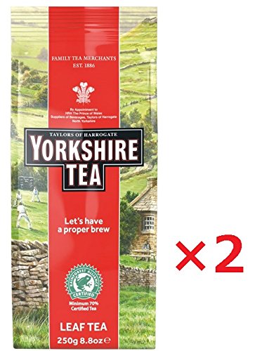 Yorkshire Tea Leaf 250g x 2 packs ヨークシャーティー 紅茶 リーフティー 250g x 2パック ミルクティーに合う