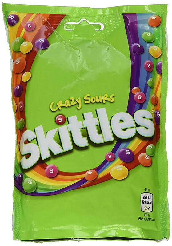 Mars Skittles Crazy Sours (136g) マーズ スキットルズ クレイジーサワー 136g