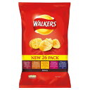 楽天shop ukWalkers Crisps - Meaty Variety （26x25g） ポテトチップス 肉好きのためのバラエティーパック（ 26X25G ）（賞味期限: 製造日より12週間）