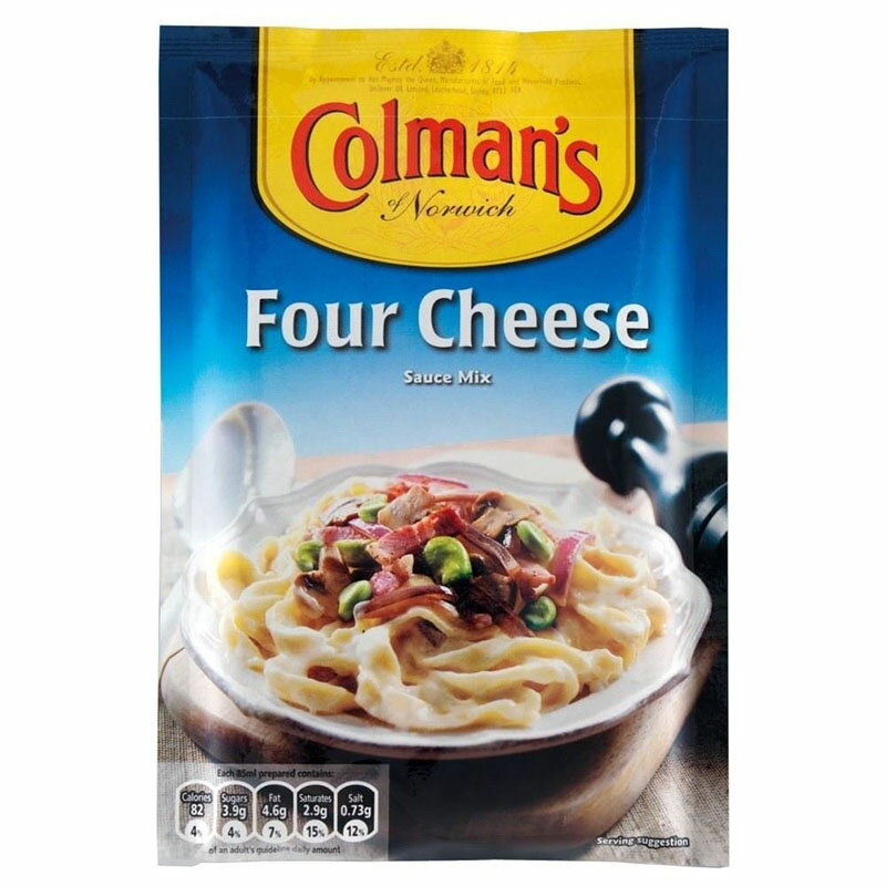 Colman's Four Cheese Sauce Mix (35g) コールマンの4チーズソースミックス（ 35グラム）