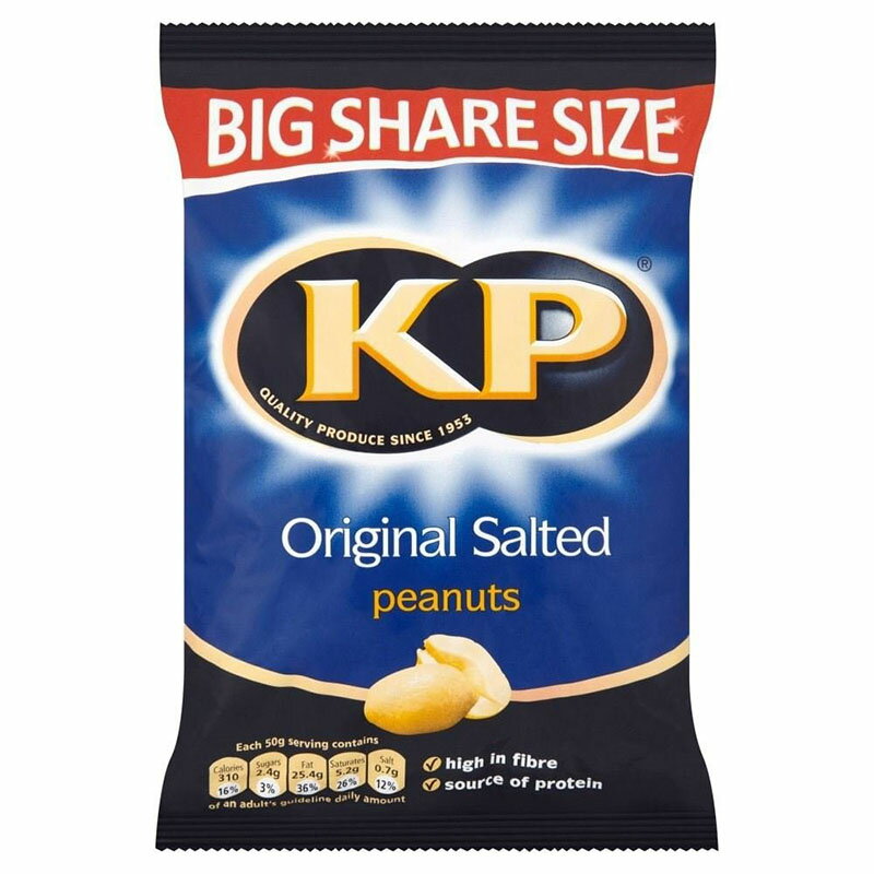 KP Original Salted Peanuts 415g KP IWi s[ibc 415O