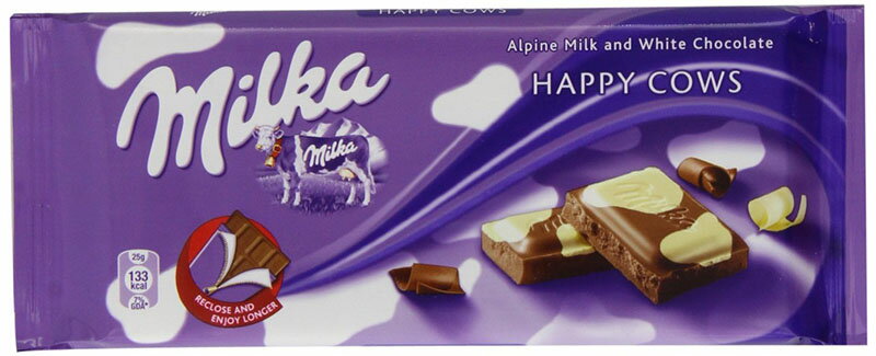 Milka Alpine Milk and White Chocolate Happy Cows 3 x 100g ~J Ay~NzCg`R[g 3 Zbg ysAizyCOiz