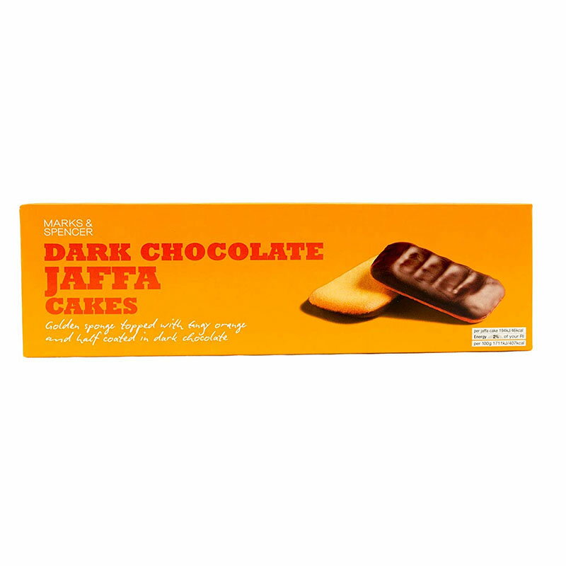 M S Marks Spencer Dark Chocolate Jaffa Cakes 125g 英国マークス＆スペンサー ダークチョコレート ジャファケーキ 英国より発送