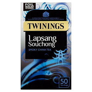 【2箱まとめ買い】トワイニング Twinings Lapsang Souchong 50bags x 2 ラプサンスーチョン 50ティーバッグ 紅茶 イギリス 英国国内製造 黒紙箱入