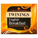 Twinings English Breakfast Tea Bags 80 bags トワイニング イングリッシュブレックファースト 80ティーバッグ 英国内製造 紅茶