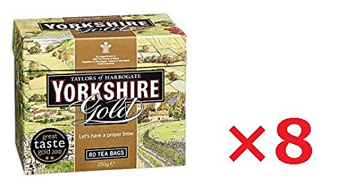 Yorkshire Gold Tea 80bags x 8 ヨークシャーゴールド