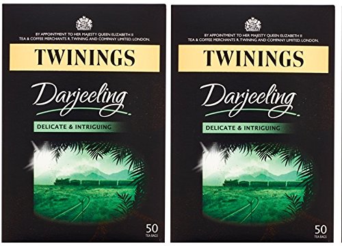 Twinings Dargeering 40 bags x 2 packsトワイニング イギリスブレンド 香りが良い 英国国内専用品 ダージリン 40ティーバッグ x 2箱