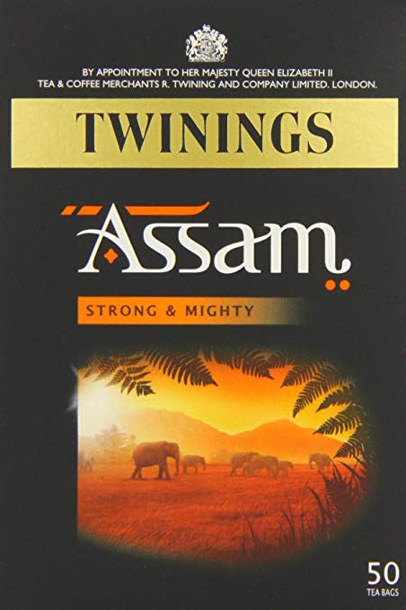 Twinings Assam Tea 40 bags トワイニング アッサム イギリスブレンド 英国国内専用品 ティーバック 40p入り（茶葉100g相当） 黒紙箱入