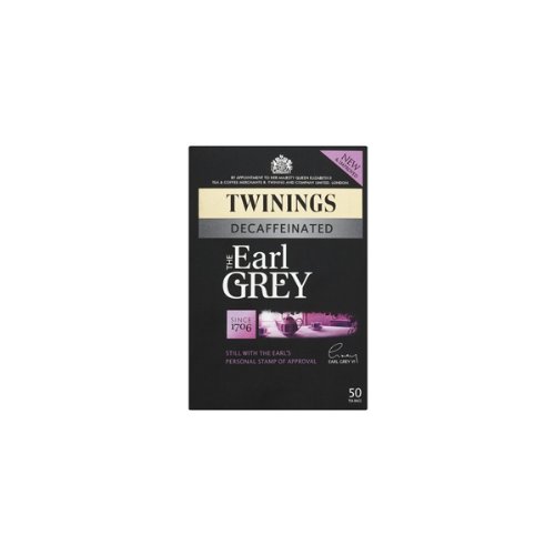 Twinings Earl Grey Decaf 40 bags x 6 トワイニング アールグレイ デカフェ イギリスブレンド 英国国内専用品 ティーバック 40p入り 茶葉100g相当 黒紙箱入 6箱まとめ買い