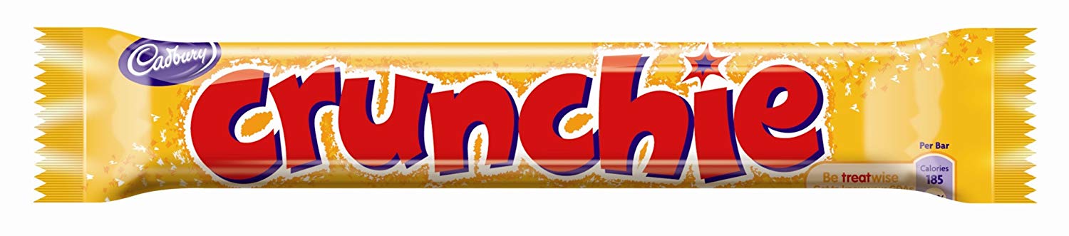 Cadbury Crunchie （キャドバリー クランチ） 40g x 4 【並行輸入品】【海外直送品】