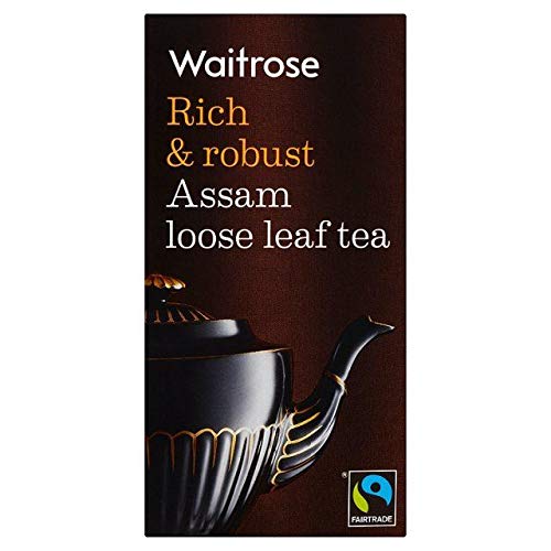 Waitrose Rich Robust Assam Loose Leaf Tea （ウェイトローズ 濃厚アッサム茶葉） 125g x 2 Packs 【並行輸入品】【海外直送品】