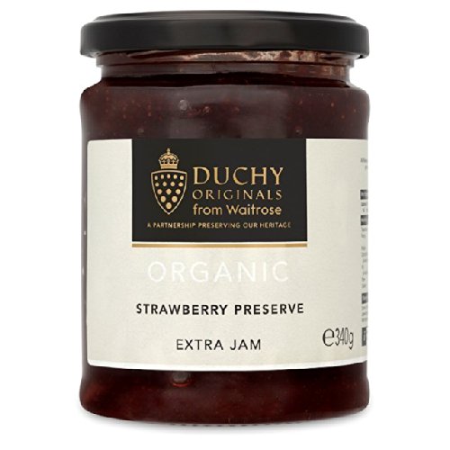 Duchy Originals Organic Preserves 340g (ダッチーオリジナルス　オーガニック ジャム 340g）【海外直送品】【並行輸入品】 (Strawberry Preserve / ストロベリージャム)