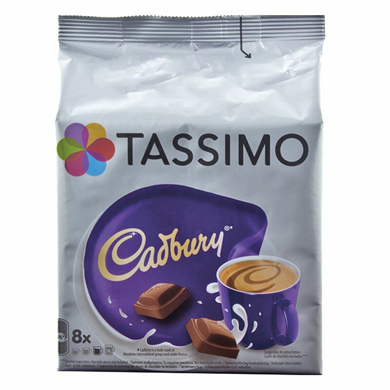 Tassimo Cadbury Hot Chocolate, 16 T-Discs (8 Servings)