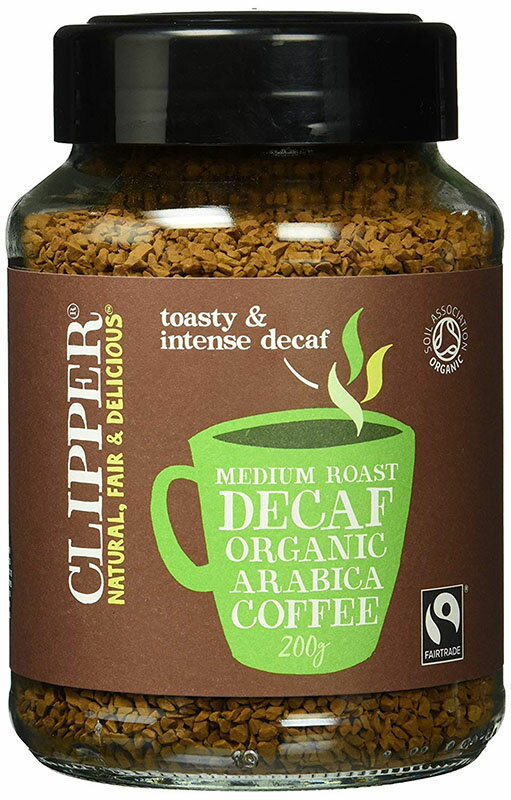 Clipper Medium Roast Decaf Organic Arabica Coffee 200 g