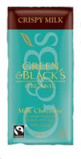 Green & Black's - Crispy Milk Chocolate - 100g