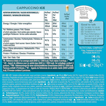 ネスカフェ ドルチェグスト専用カプセル アイスカプチーノ 8杯分