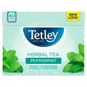 Tetley - Soothing and Refreshing Peppermint - 40 Bags - 64g