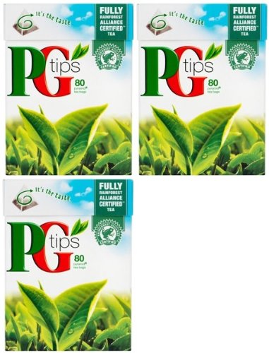 PG Tips 70p x 3 boxes ピージーティップス紅茶 PGTIPS 70p入り 3箱まとめ買い