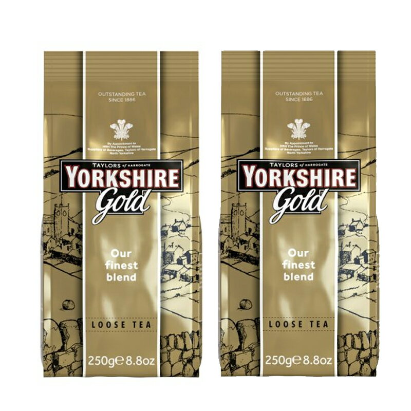 Yorkshire Gold Leaf Tea 250g x 2 ヨークシャーゴールド リーフティー 250g x 2袋