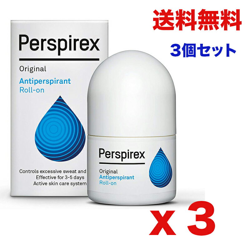  Ki Perspirex Roll on Original 20ml x 3 p[XsbNX IWi [I 20ml x 3{Zbg  킫 fIhg pi 