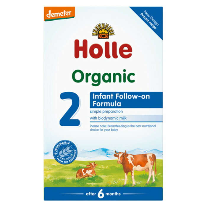 Holle Organic Infant Follow-on Formula 2 Baby Milk ホレ オーガニック 粉ミルク 400g 赤ちゃんミルク 有機ベビーミルク【生後6ヶ月から】【英国直送】