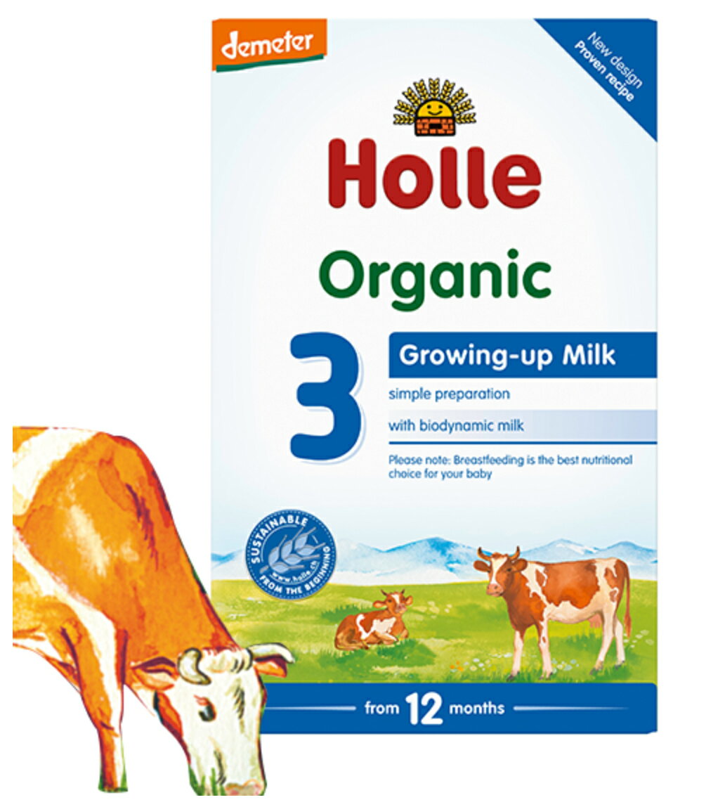 Holle Organic Growing-up Baby Milk 3 z I[KjbN ~N 400g Ԃ~N L@xr[~Ny12zypz