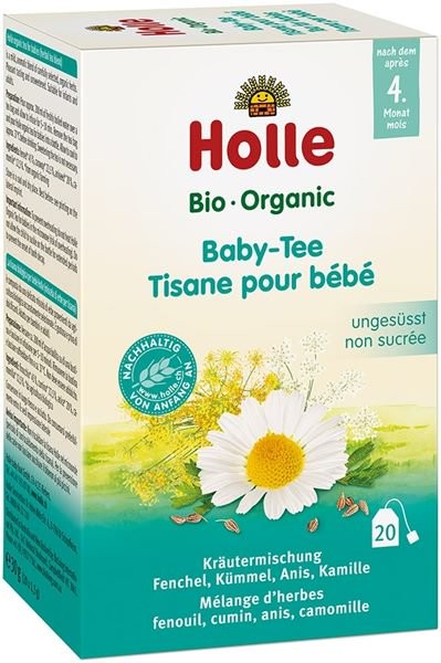Holle Organic Tea for Babies x 5 boxes z I[KjbN n[ueB[ Ԃp 20eB[obO x 5Zbg mJtFCy4zypz